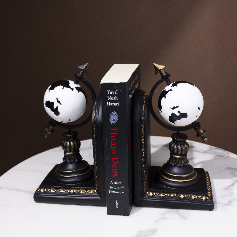 Wander World Wide Frost White Bookend